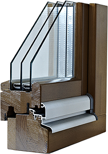 Fenêtres bois IV 90 Standard