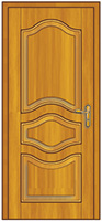 Porte intérieure classique